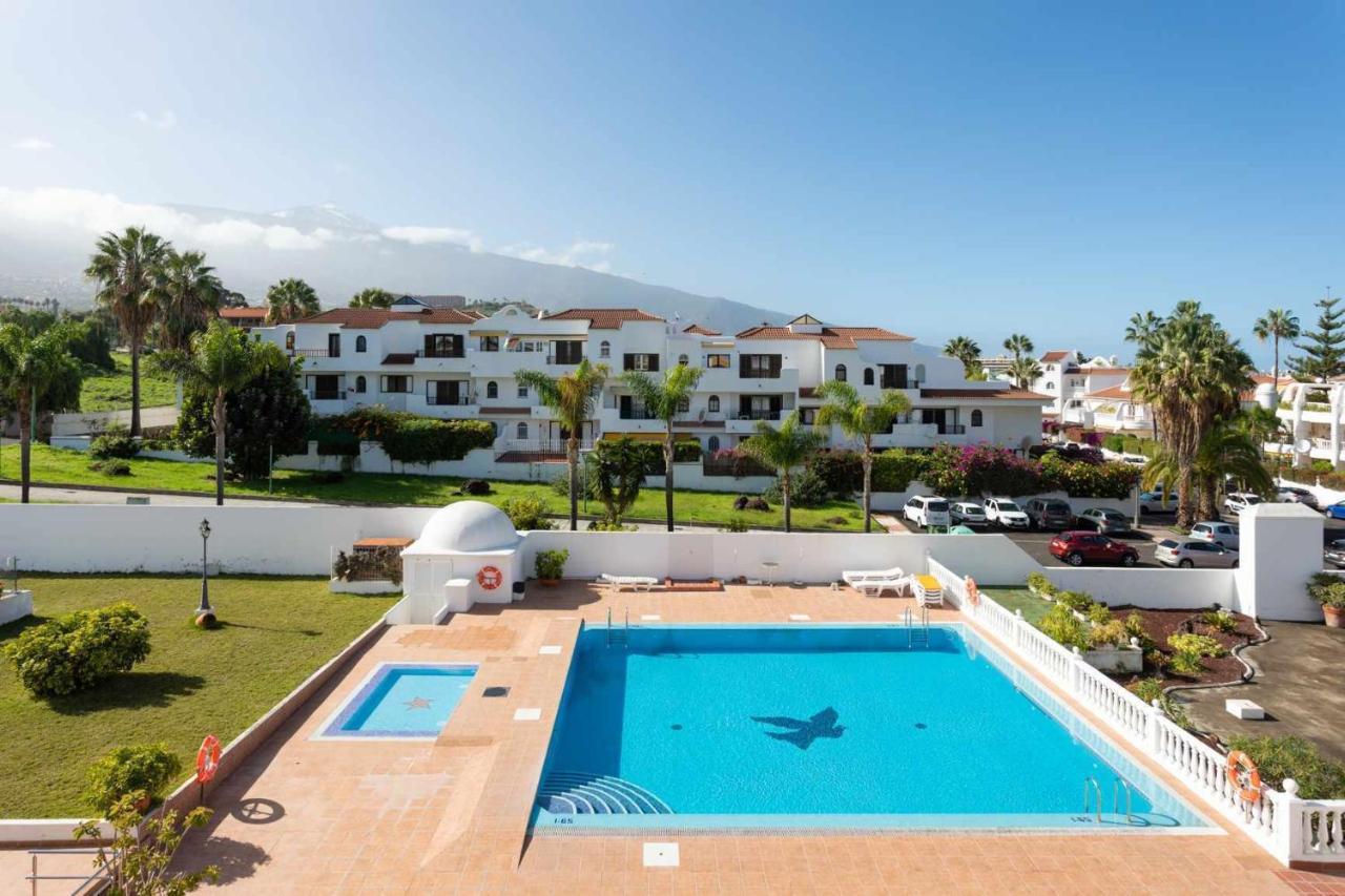 Vivienda Vacacional Con Vistas Al Teide Y Piscina بويرتو ذي لا كروز المظهر الخارجي الصورة