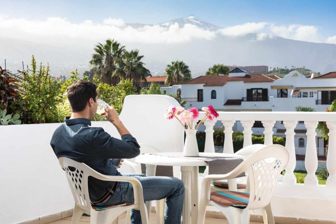 Vivienda Vacacional Con Vistas Al Teide Y Piscina بويرتو ذي لا كروز المظهر الخارجي الصورة