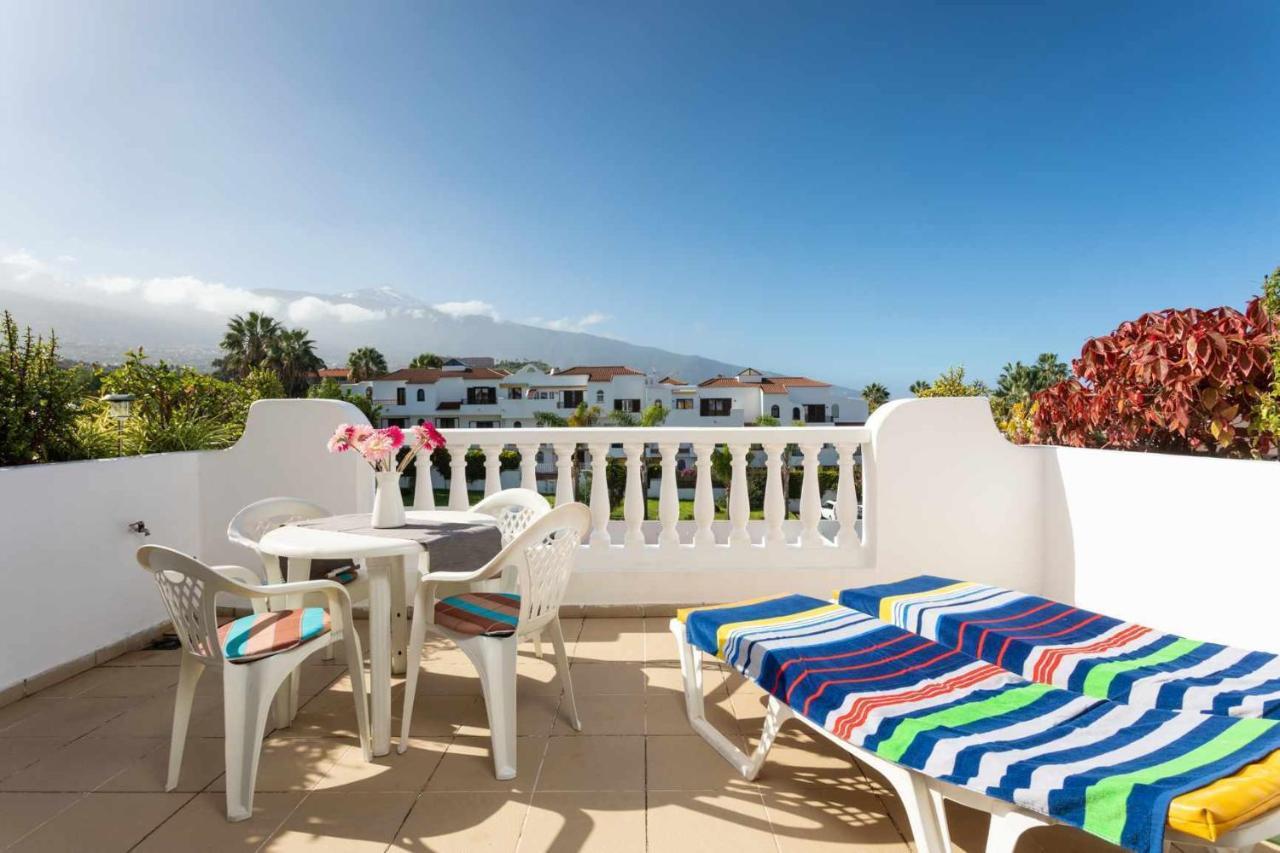 Vivienda Vacacional Con Vistas Al Teide Y Piscina بويرتو ذي لا كروز المظهر الخارجي الصورة