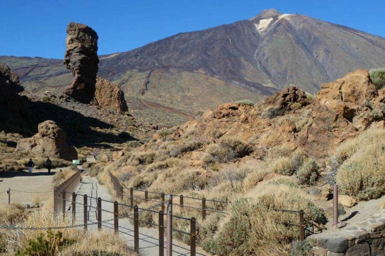 Vivienda Vacacional Con Vistas Al Teide Y Piscina بويرتو ذي لا كروز المظهر الخارجي الصورة